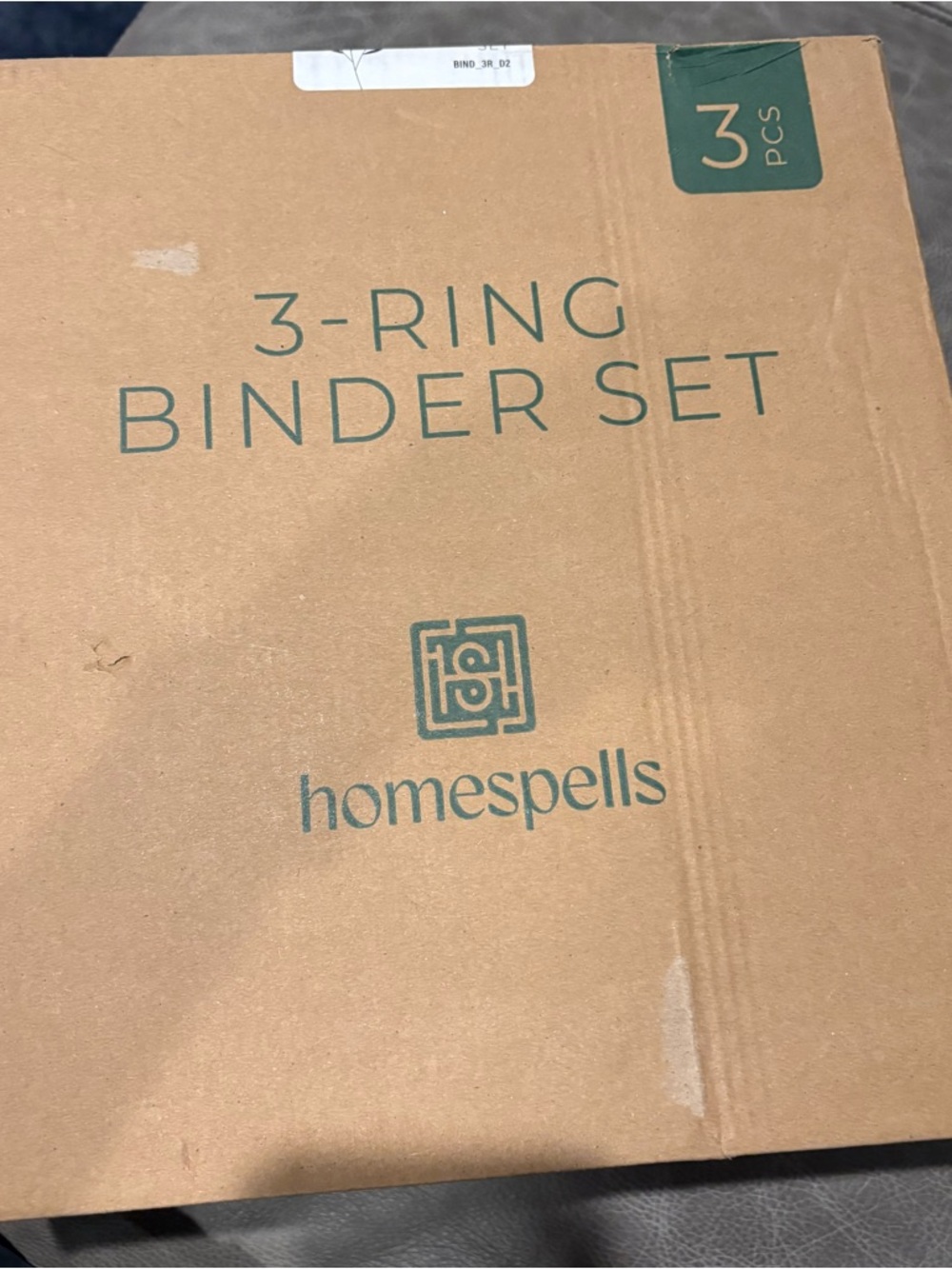 Pastel Decorative 3-Ring Binders - Set of 3 - Picture 4 of 4